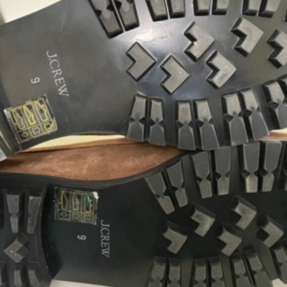 J. Crew Winona Lug Sole Penny Loafers in Toffee Size 9 - Picture 8 of 11